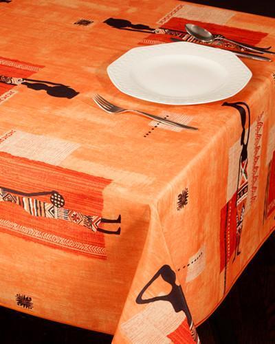 Mantel Antimanchas Naranja Africano | Zengarsa